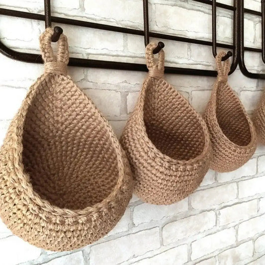 Jute Nest Hanging Baskets
